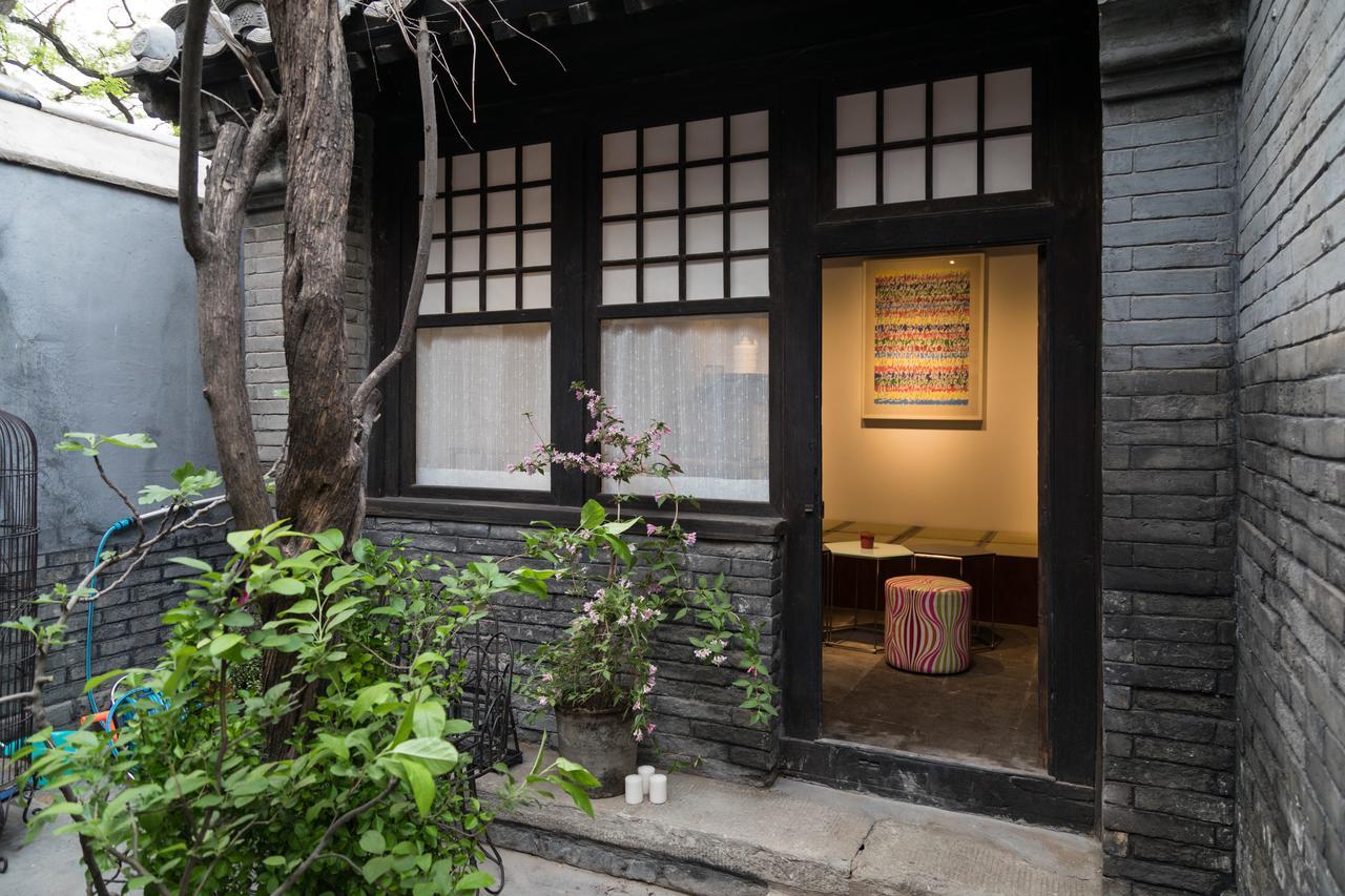 Courtyard Guesthouse, Peking Exterior foto
